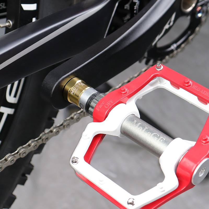 踏板延長螺絲 踏板軸心延長螺絲 踏板軸心加長螺絲 踏板轉接螺絲 腳踏板加長螺絲 腳踏板轉接螺絲 卡踏延長器 踏板延長器-細節圖5