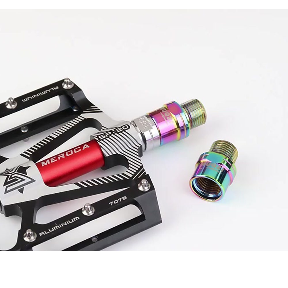 踏板延長螺絲 踏板軸心延長螺絲 踏板軸心加長螺絲 踏板轉接螺絲 腳踏板加長螺絲 腳踏板轉接螺絲 卡踏延長器 踏板延長器-細節圖3