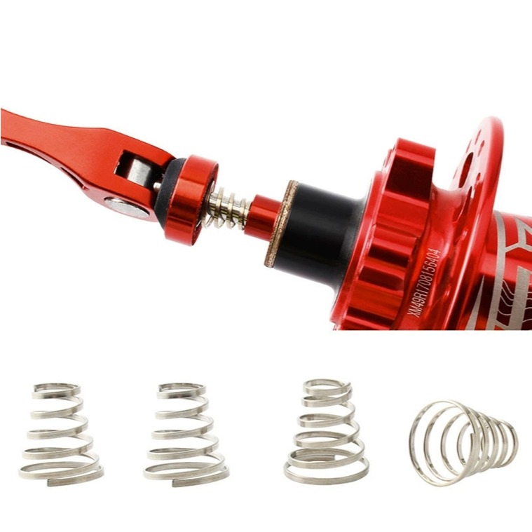 快拆桿彈簧 自行車快拆桿彈簧 花鼓快拆桿彈簧 輪組快拆桿彈簧 前後輪快拆桿彈簧 腳踏車快拆桿彈簧-細節圖3