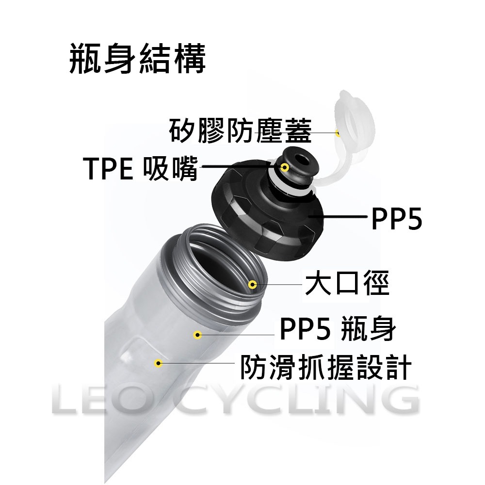 ESLNF 四層保溫 保溫水壺 保冰水壺 保冷水壺 自行車水壺 噴射水壺 腳踏車水壺 運動水壺 大流量 大吸嘴-細節圖5