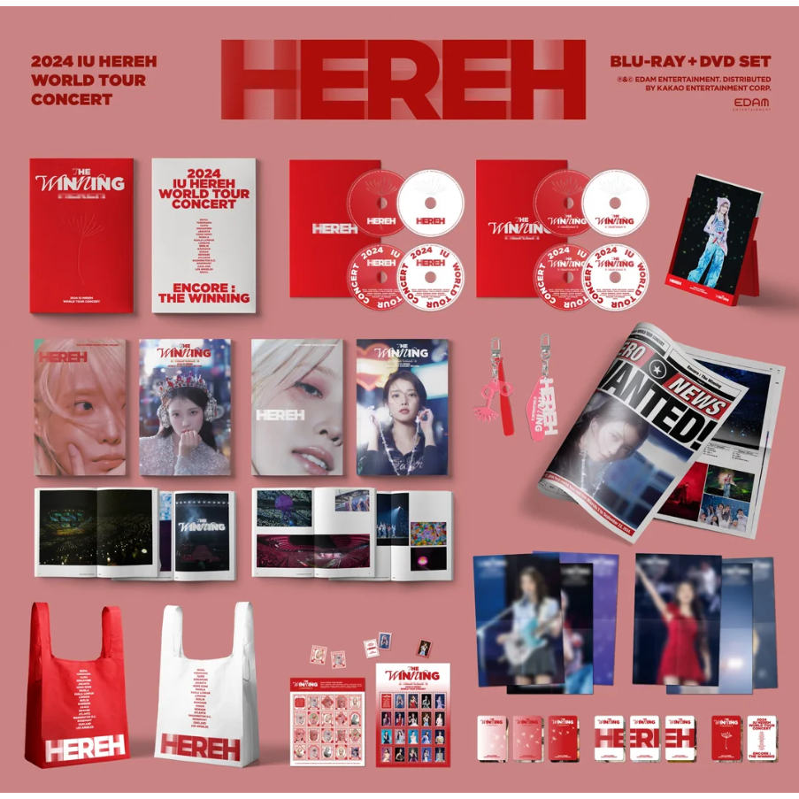 【全新未拆現貨免運】IU 演唱會 DVD 藍光 HEREH DVD Blu-ray 世界巡迴演唱會藍光-細節圖4