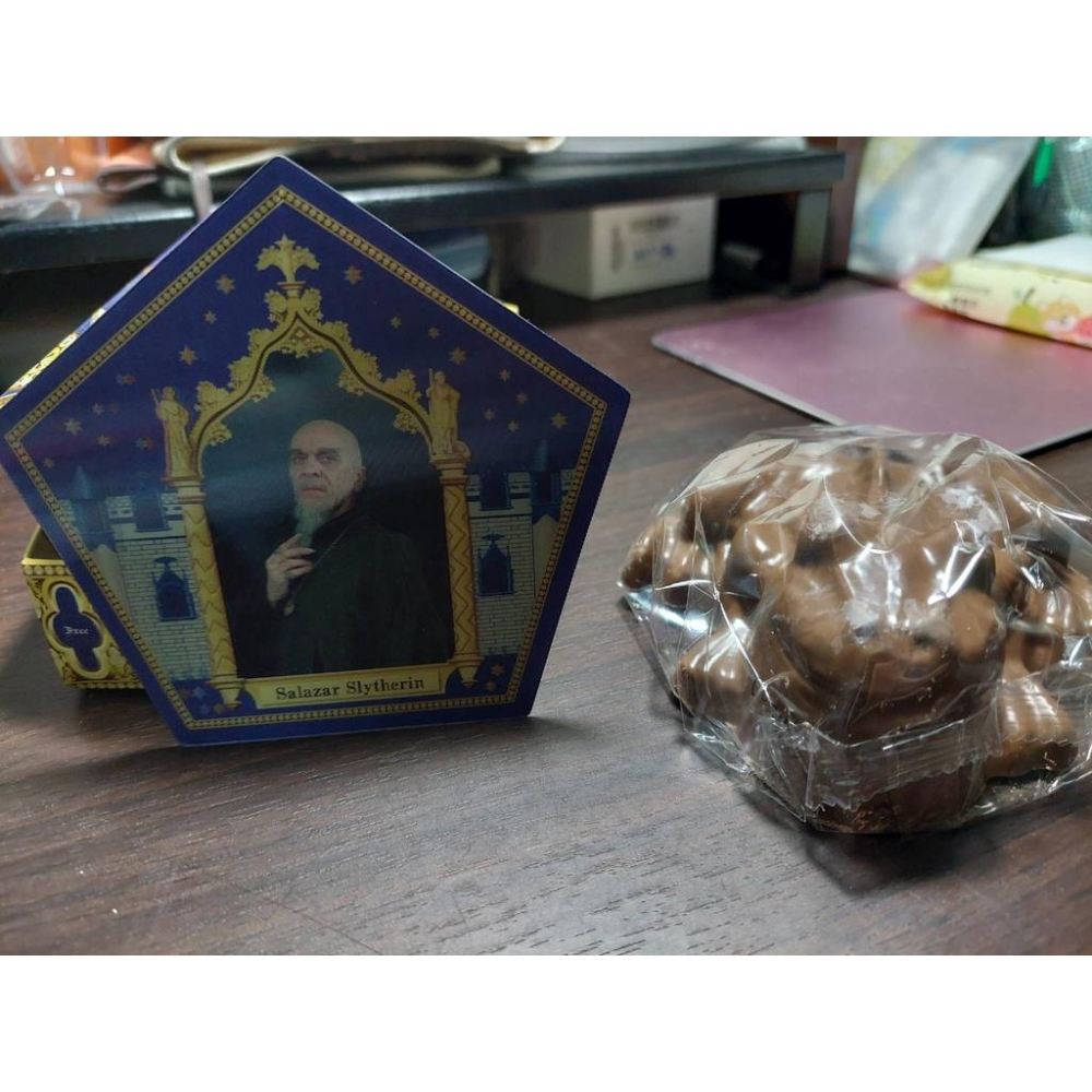 日本大阪環球影城 哈利波特 巧克力蛙 皮箱餅乾-細節圖2