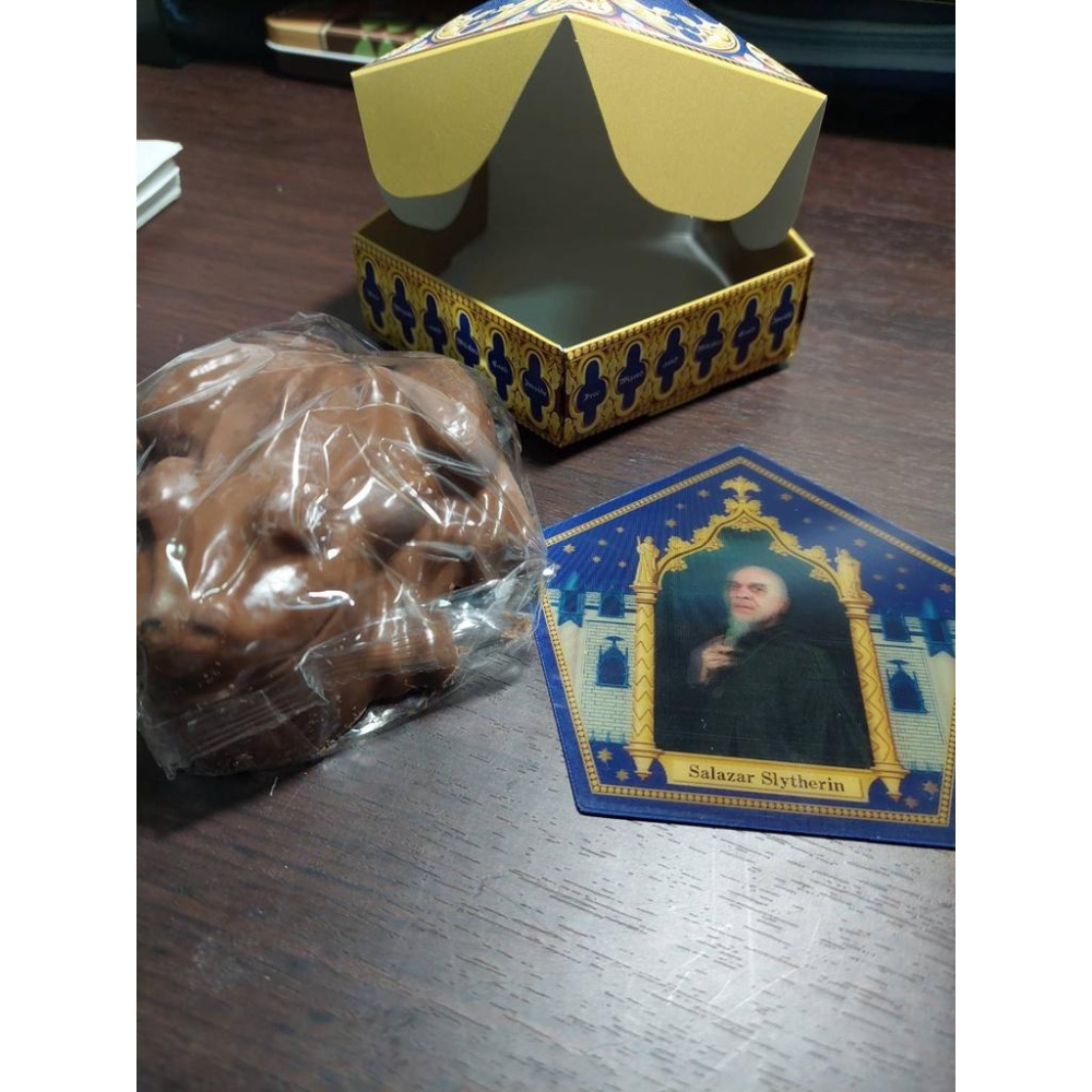 日本大阪環球影城 哈利波特 巧克力蛙 皮箱餅乾-細節圖3