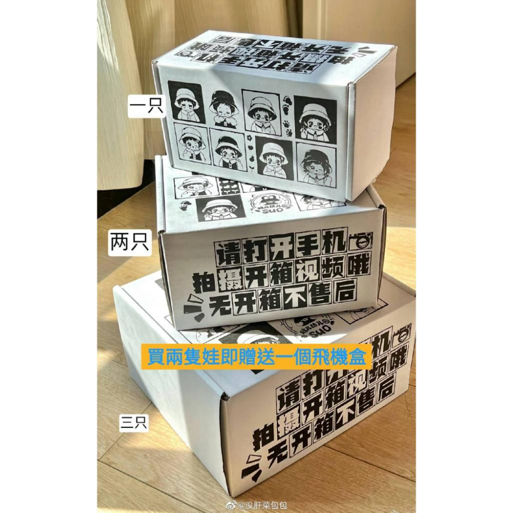6/30更新 現貨 琑兒20公分含特典 沒肝菜包包娃娃  博君一肖娃-細節圖9