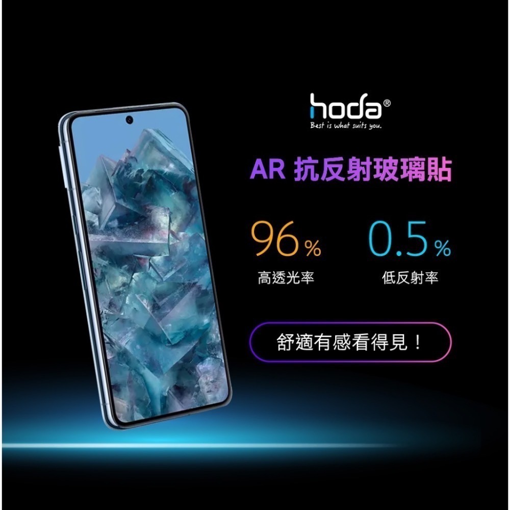 HODA AR抗反射德國萊因認證抗藍光玻璃貼 iPhone 15系列-細節圖5
