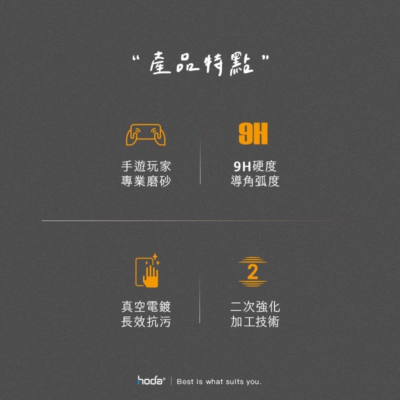 hoda【霧面玻璃】iPhone15/14/13/12/11霧面玻璃保護貼-細節圖3