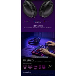 ASUS ROG Strix Go USB-C 電競耳機(90YH02Q1-B2UA00)-細節圖4