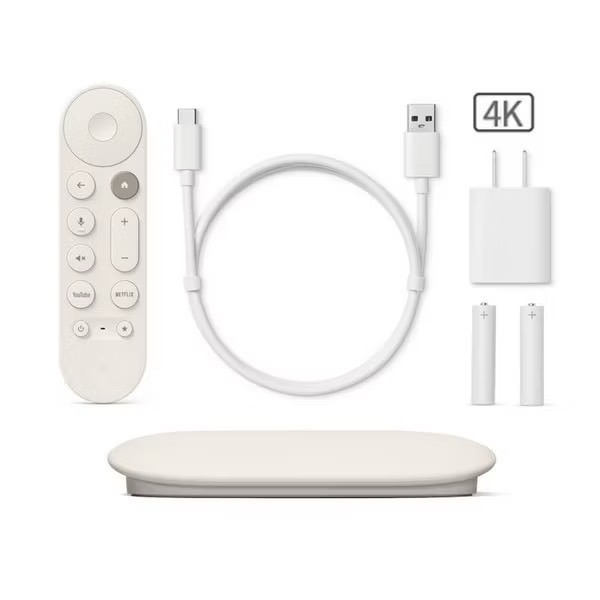 Google TV Streamer (4K) 電視串流機上盒 陶瓷米 新版 Chromecast(台灣公司貨)-細節圖3