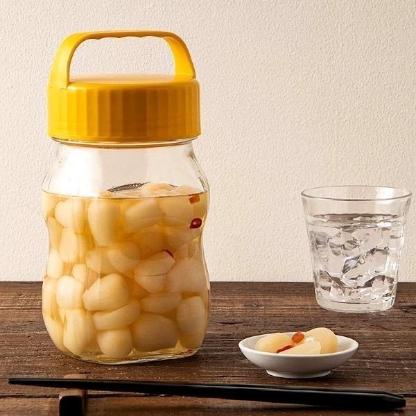 純淨北歐 | 日本製 東洋佐々木 透明梅酒罐1.5L (兩色) 梅子罐 漬物罐 果實酒 密封罐 現貨-細節圖5