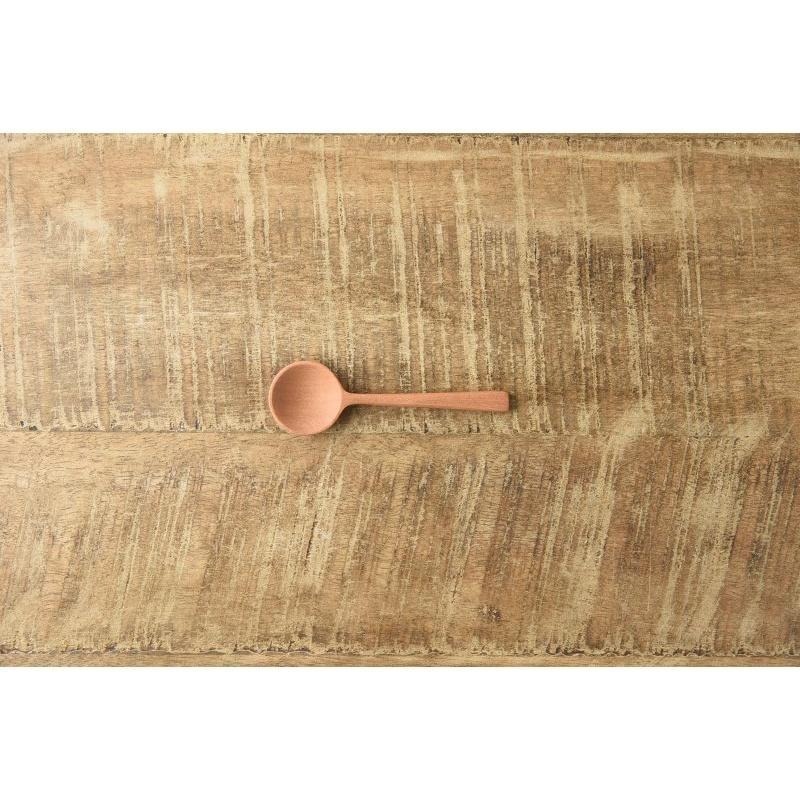 純淨北歐 | 日本天然無毒木製糖匙 天然木 無毒餐具 餐桌上 現貨 SAWO木 糖匙-細節圖2