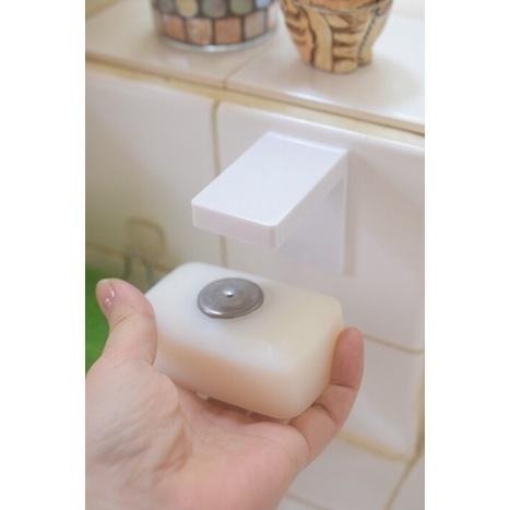 純淨北歐 | 日本磁吸式肥皂架 肥皂架 磁鐵肥皂 無印風 極簡風 浴室收納 現貨-細節圖3