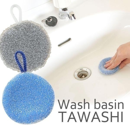 純淨北歐 | 日本免洗劑洗臉台專用海綿刷 (兩色) 免洗劑 熱銷 浴室清潔 掛繩收納 海綿刷 現貨