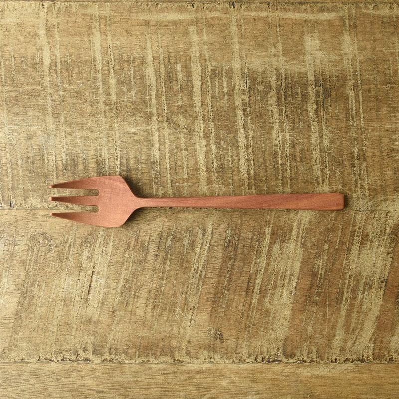 純淨北歐 | 日本天然無毒木製餐叉 天然木 無毒餐具 餐桌上 叉子 SAWO木 現貨-細節圖2