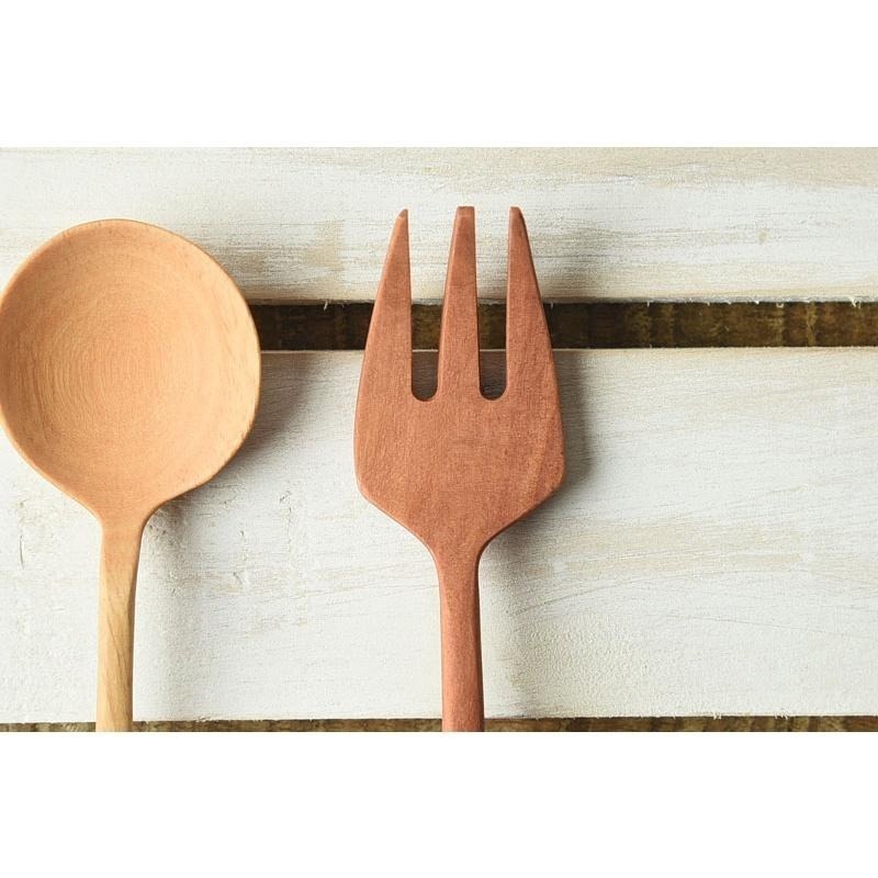 純淨北歐 | 日本天然無毒木製餐叉 天然木 無毒餐具 餐桌上 叉子 SAWO木 現貨-細節圖7