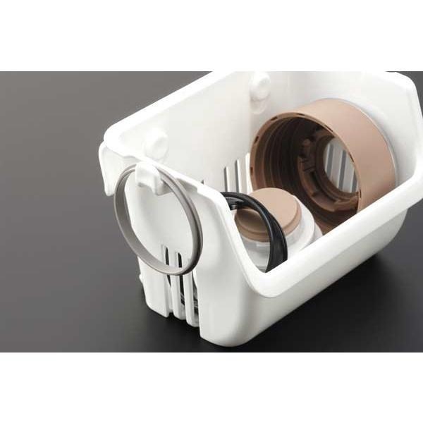 純淨北歐 | INOMATA 日本製小物瀝水籃(附掛勾) 瀝水籃 廚房用品 不含雙酚A 收納控-細節圖5