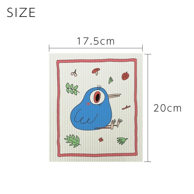 純淨北歐 | 日本北歐風紙漿纖維家事布(4款) 紙漿布 家事布 四種圖案 日本 現貨 特價-細節圖2