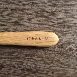 純淨北歐 | 日本 SALIU 天然木製湯匙(中) 木製餐具 木湯匙 餐桌上 日本 現貨-細節圖3