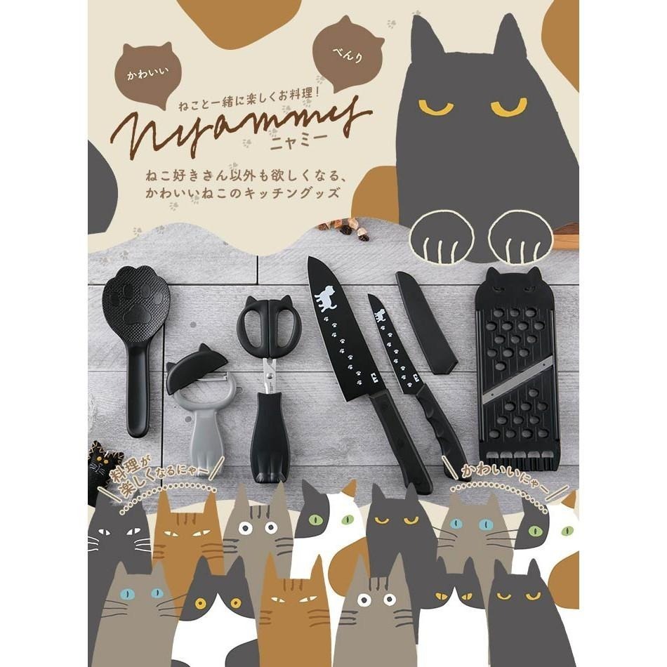 純淨北歐 | 日本製 貝印 Nyammy貓咪煎匙 造型煎匙 貓咪控 貝印 日本煎匙 鍋鏟-細節圖3