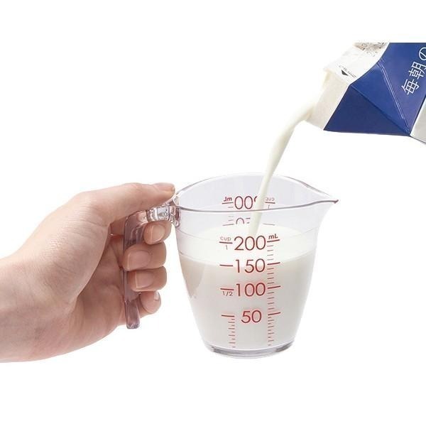 | 純淨北歐 | MARNA日本製好握取量杯200ML 料理必備 刻度量杯 寬口設計 日本製 現貨-細節圖2