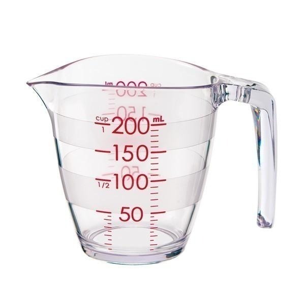 | 純淨北歐 | MARNA日本製好握取量杯200ML 料理必備 刻度量杯 寬口設計 日本製 現貨-細節圖7