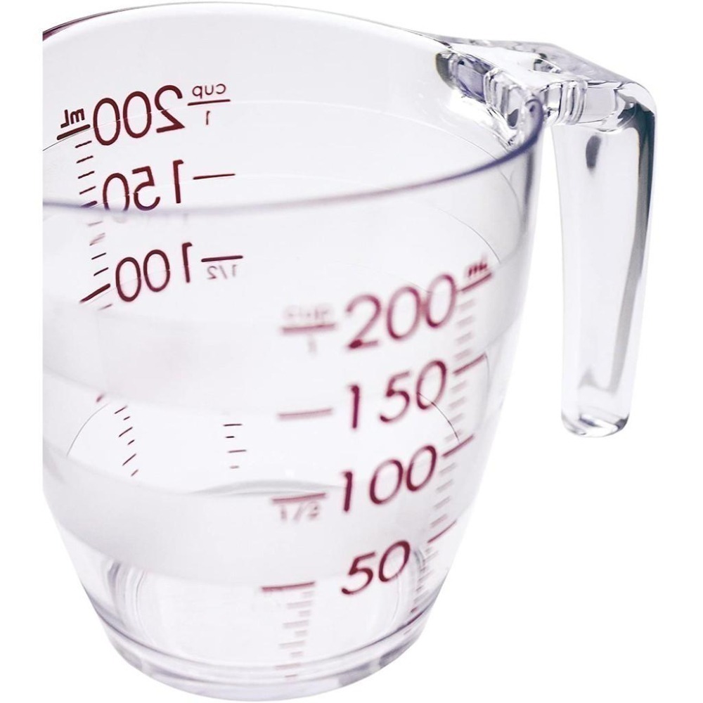 | 純淨北歐 | MARNA日本製好握取量杯200ML 料理必備 刻度量杯 寬口設計 日本製 現貨-細節圖8