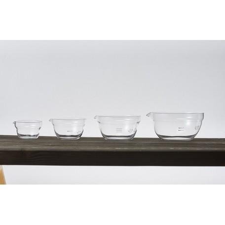 純淨北歐 | HARIO 日本製 玻璃調理碗 有刻度 調理碗 禮盒4入組 盒裝 沙拉碗 現貨 可微波-細節圖5