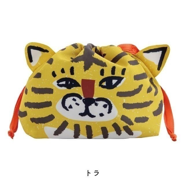 純淨北歐 | 日本 CDF 怪怪可愛! 日本動物系午餐便當袋 (四款) 便當袋 束口 午餐袋 春夏新品 人氣現貨-規格圖9