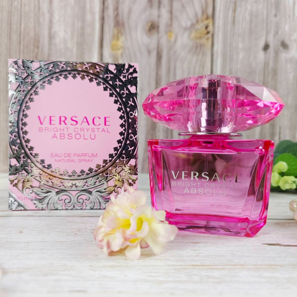 【VERSACE】凡賽斯  絕對香戀水晶女性淡香精 ( 90ML)  Bright Crystal Absolu EDP-細節圖2