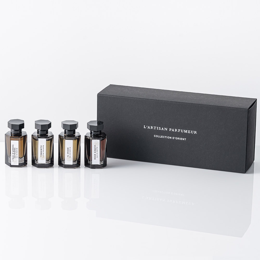 L＇Artisan Parfumeur 阿蒂仙 東方 夏日 禮盒四入組5mlX4 專屬你心 極致琥珀 阿瓦德沉香 黑咖啡-細節圖2