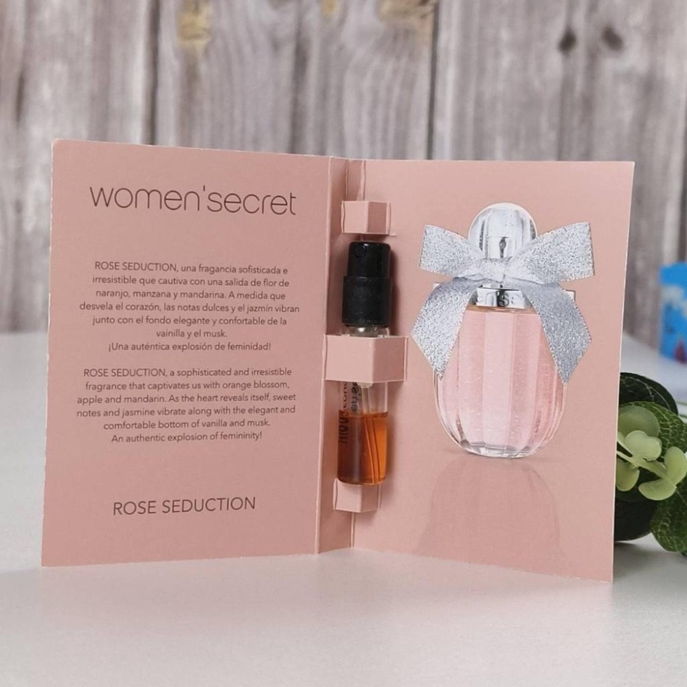 【WOMEN＇ SECRET】 試管香水  小香水 【原裝針管】 繽紛樂活 祕密花園 親密互動 玫瑰閃耀 女性淡香水-細節圖4