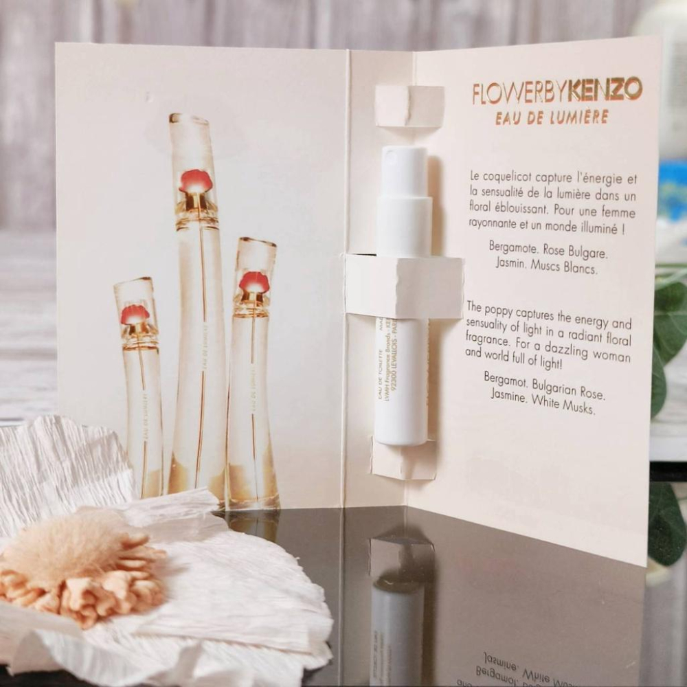 KENZO 罌粟花系列針管1ML KENZO 花之水女性淡香水-細節圖4