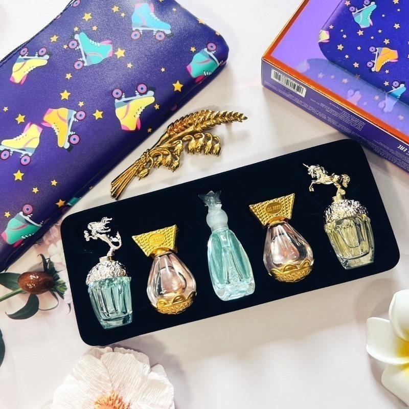 【 ANNA SUI安娜蘇】 拆售五入童話組合 女性淡香水 (5ml) 童話獨角獸 美人魚 許願精靈 綺幻飛行 現貨-細節圖5