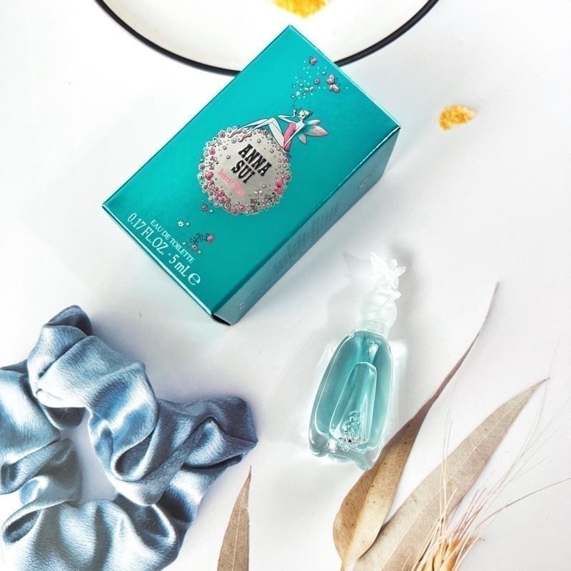 【 ANNA SUI安娜蘇】 拆售五入童話組合 女性淡香水 (5ml) 童話獨角獸 美人魚 許願精靈 綺幻飛行 現貨-細節圖7