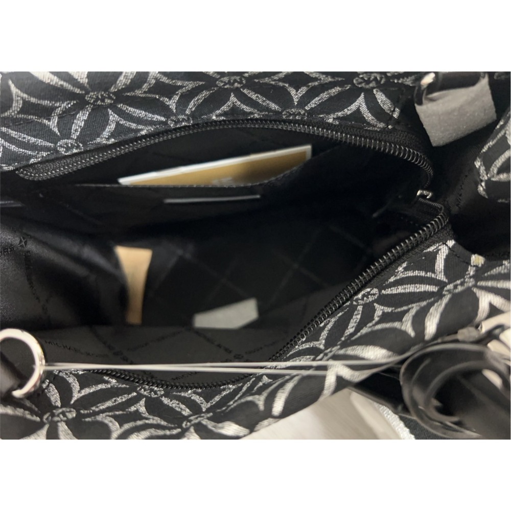 【良威精品】MK Michael Kors Mirella 側背包 緹花 手提包-細節圖3