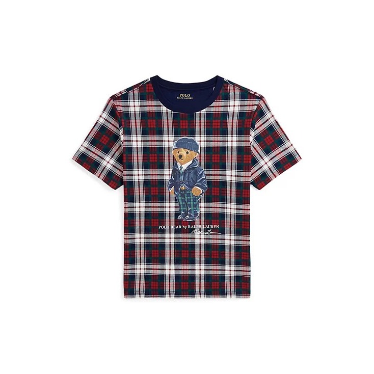 【良威精品】Ralph Lauren POLO熊 青年版 小童 短T 親子裝 情侶 正品/全新/美國代購/現貨-細節圖3
