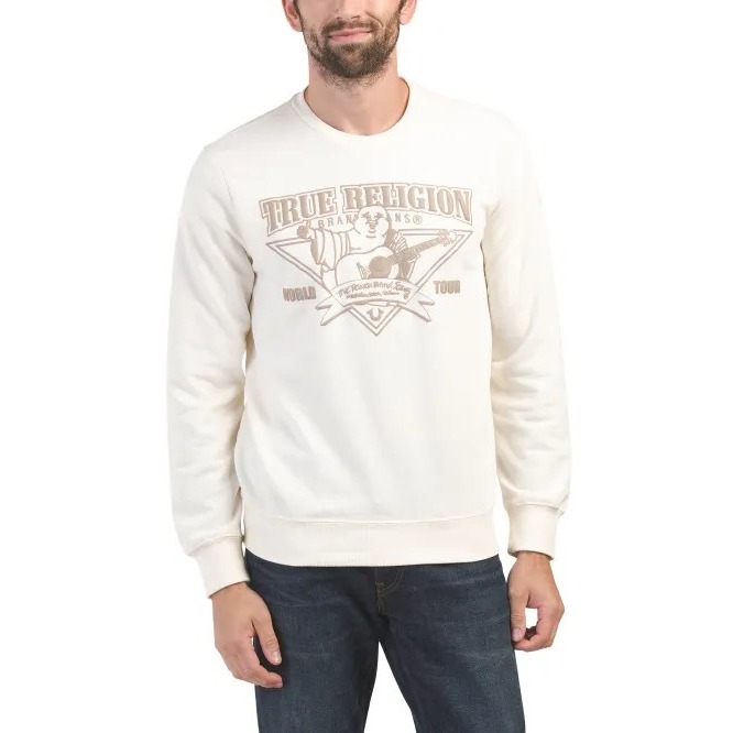 【良威精品】TRUE RELIGION 真實信仰 彌勒佛 長T 男款 衛衣 美版 正品/全新/美國代購/現貨-細節圖3