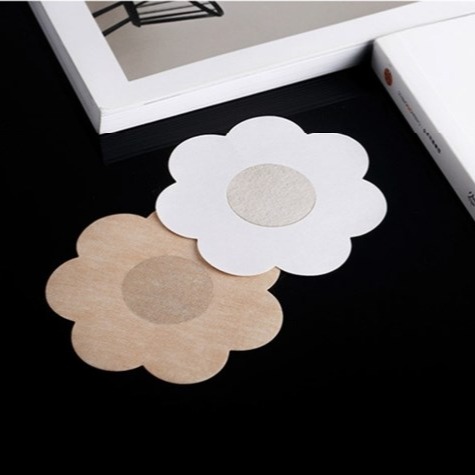 [一對價] 一次性乳貼 胸貼 乳暈貼 無紡布乳頭貼 防水防汗乳貼 舒適透氣隱形無痕 防凸點防走光防露點拋棄式 緞面布料-細節圖2