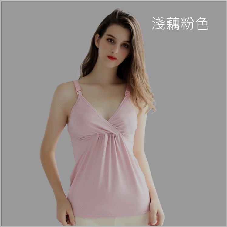 莫代爾哺乳吊帶背心 交叉哺乳背心 舒適彈力 透氣哺乳孕婦裝 孕婦哺乳內衣 交叉哺乳背心式 哺乳衣 哺乳內衣 孕婦-細節圖8