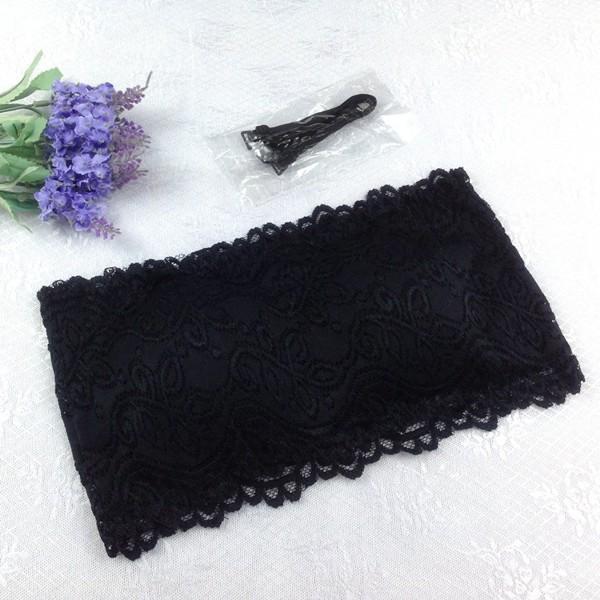 蕾絲小可愛 裹胸抹胸 露肩露背打底防走光 附贈肩帶/襯墊 露肩露背百搭款 蕾絲露肩小可愛-細節圖6