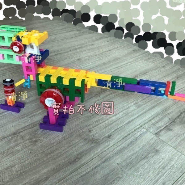 🧧💯改版➕量（Fady積木 發迪積木320pcs+71pcs）台南可自取 3C3Q 相容Lasy 樂寶 Lowe-細節圖6