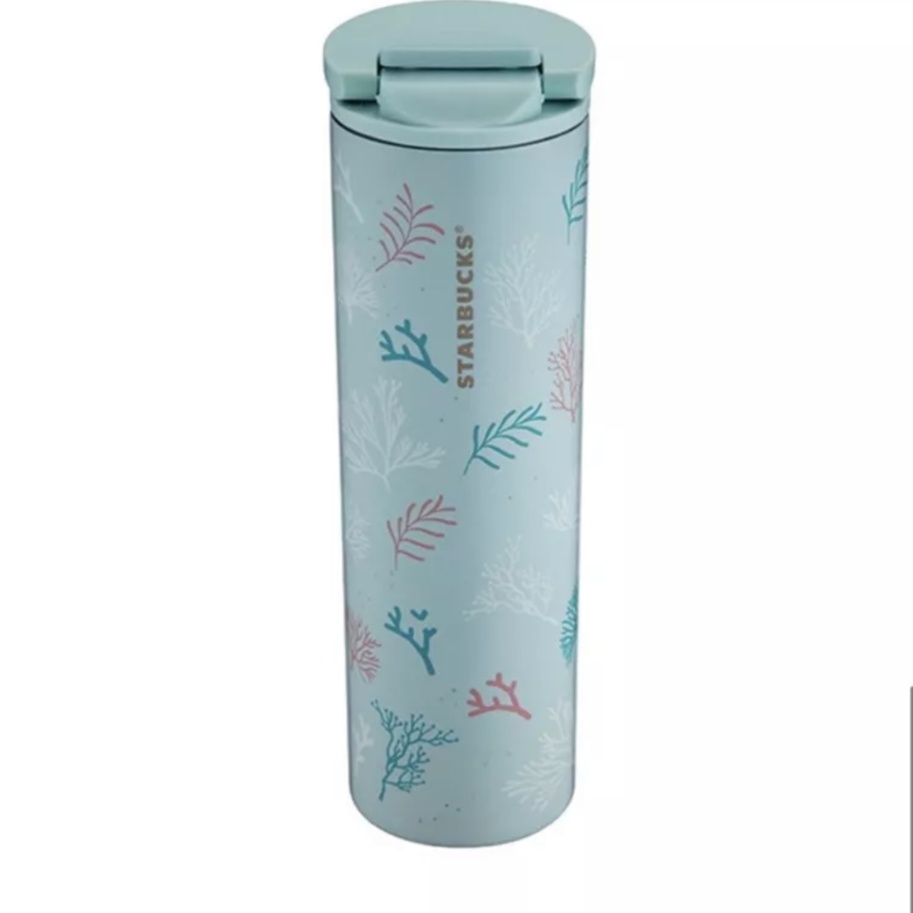 星巴克]珊瑚人魚不鏽鋼杯-細節圖2