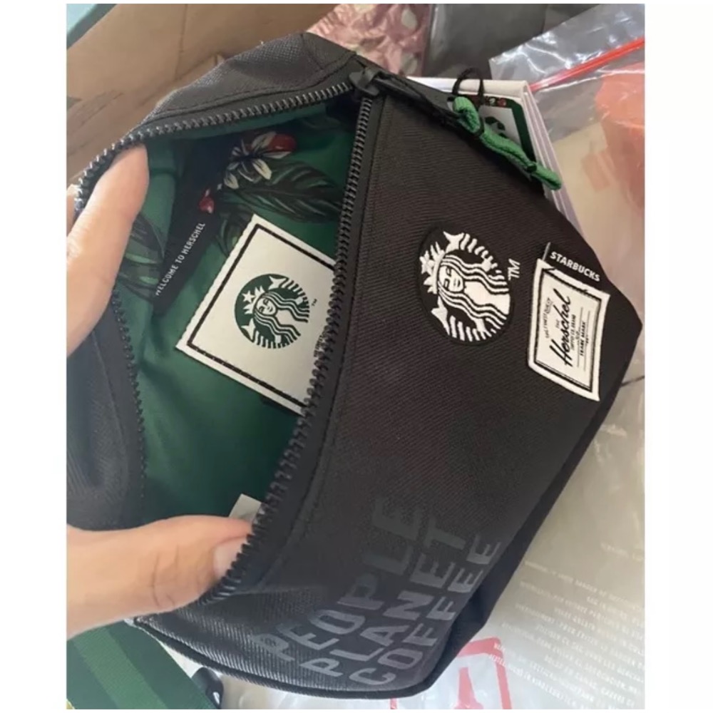 星巴克肩斜背包/腰包-細節圖2