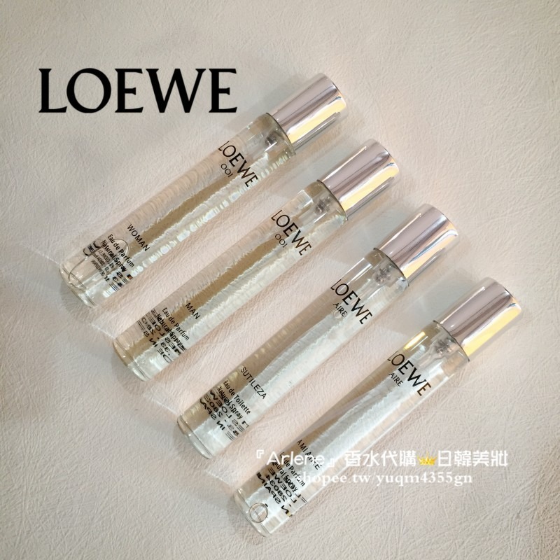 【LOEWE】試管噴瓶小樣香水 001 Woman 事後清晨 奇跡天光 怡然天光 EDP 淡香精/淡香水 噴頭 15ml-細節圖3