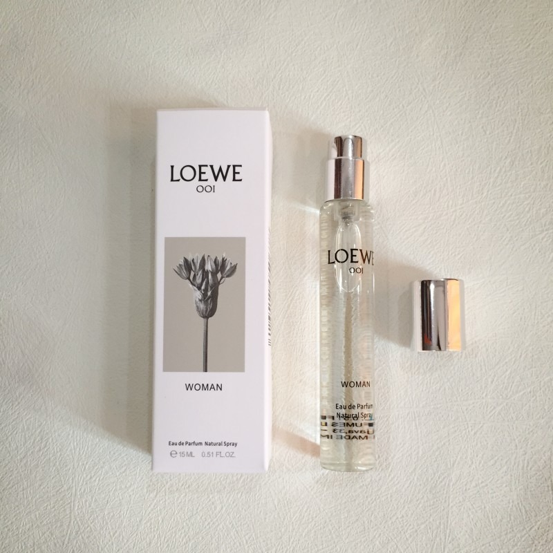 【LOEWE】試管噴瓶小樣香水 001 Woman 事後清晨 奇跡天光 怡然天光 EDP 淡香精/淡香水 噴頭 15ml-細節圖5