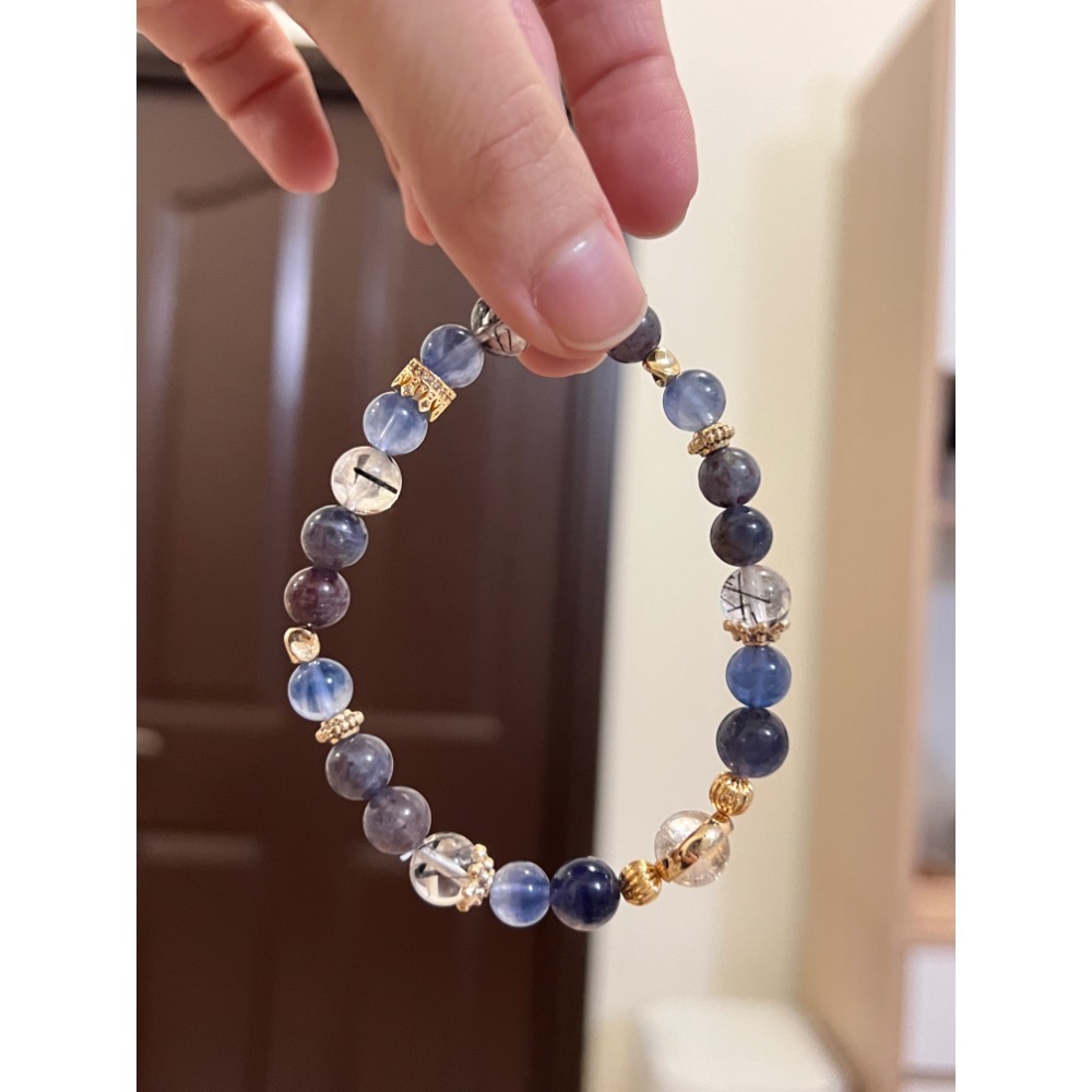 《菫青石+藍螢石設計款》減肥石、提升自律、擺脫負面情緒和壓力-細節圖3