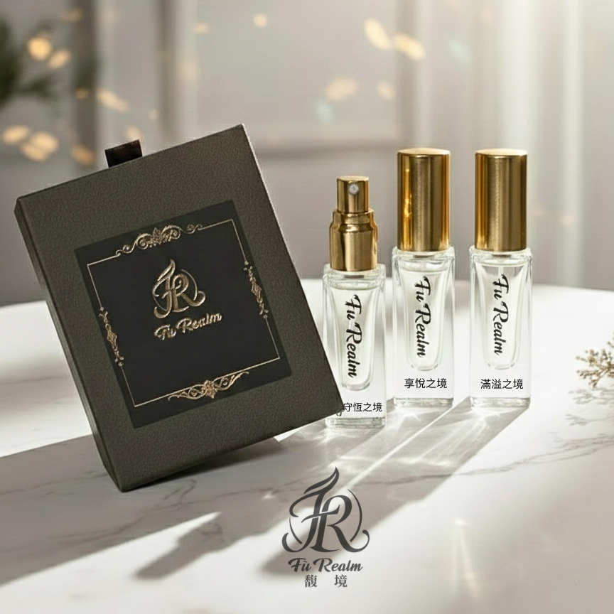 【馥境 FùRealm】推薦必收款三境一次入手｜財運滿溢 × 人脈享悅 × 守護恆定｜香水隨身組-細節圖2