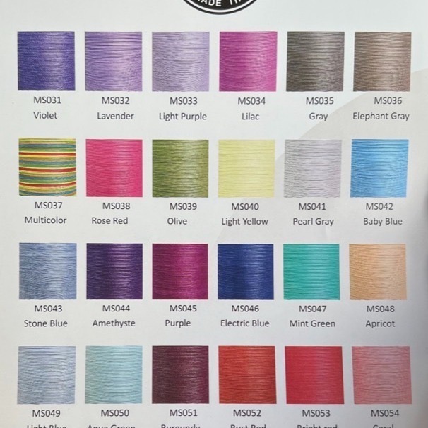 亞麻線 / Meisi Super Fine waxed linen thread-細節圖8