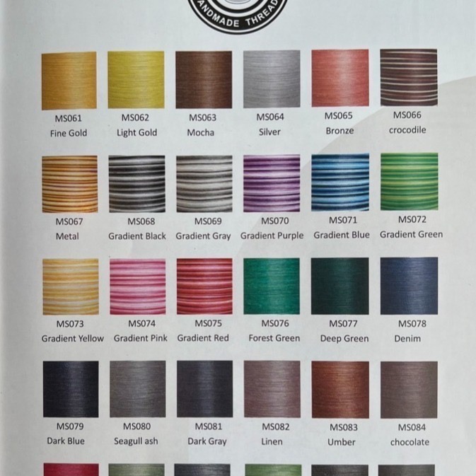 亞麻線 / Meisi Super Fine waxed linen thread-細節圖9