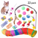 4031🔥寵物貓咪玩具套裝 多款式通道組合玩具 滾地龍s型長款鑽洞 彩虹拼接三通 貓隧道-規格圖6