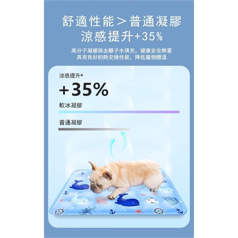 夏季寵物多功能冰墊  狗狗降溫凝膠 涼爽軟彈 清潔方便  貓咪涼墊冰窩-細節圖5